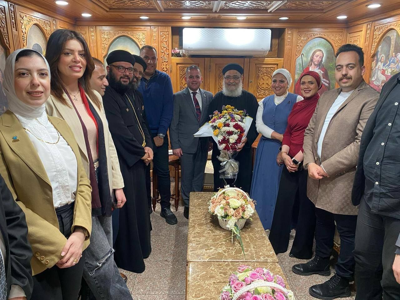 التحالف الوطنى يهنى الاقباط بعيد الميلاد (8) التحالف الوطنى يهنى الاقباط بعيد الميلاد (8)