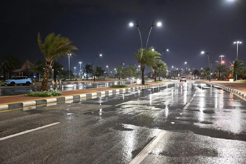 أمطار متوسطة على أجزاء من منطقة الرياض - واس