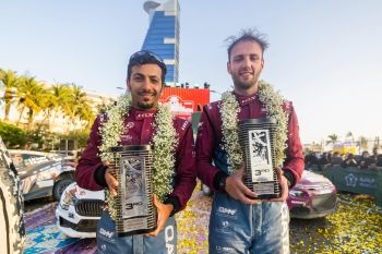 ناصر العطية يتوّج بلقب رالي السعودية.. والسعودي راكان الراشد يحصد المركز الثالث