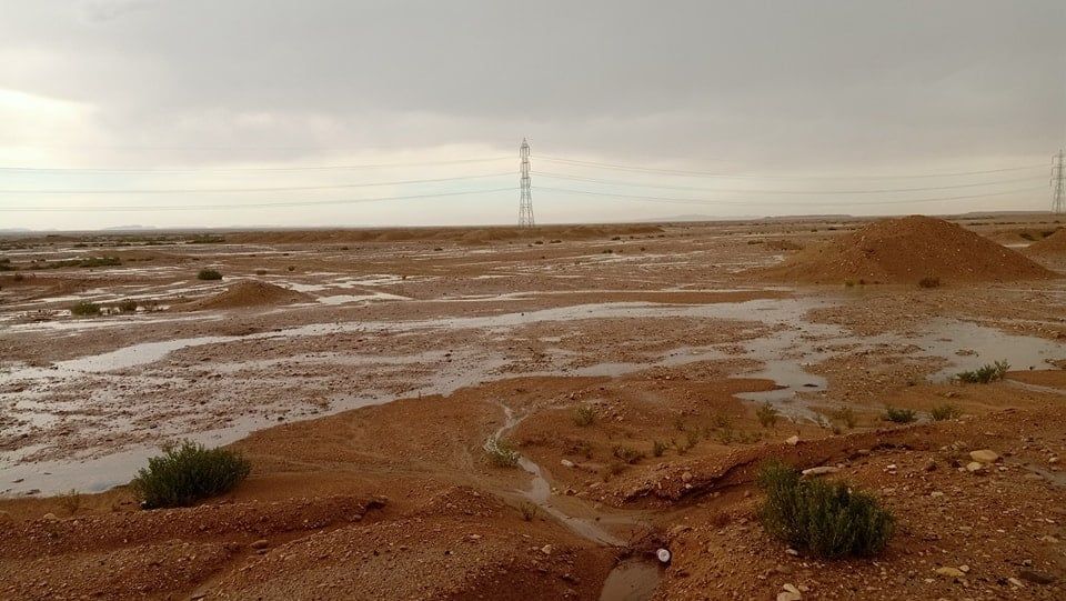 السيول بمناطق وسط سيناء السيول بمناطق وسط سيناء