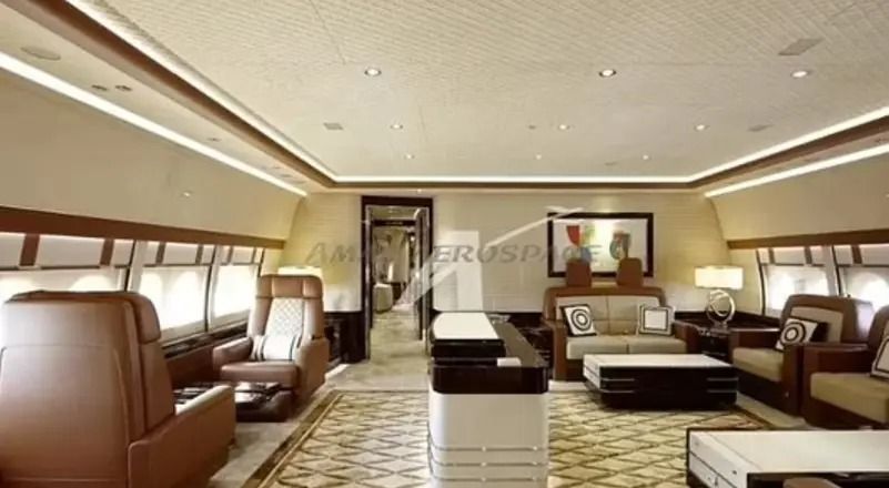 الطائرة الرئاسية المؤقتة لترامب (وكالات)