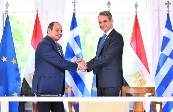 السيسي ونظيره اليوناني يعلنان الشراكة الإستراتيجية بين البلدين