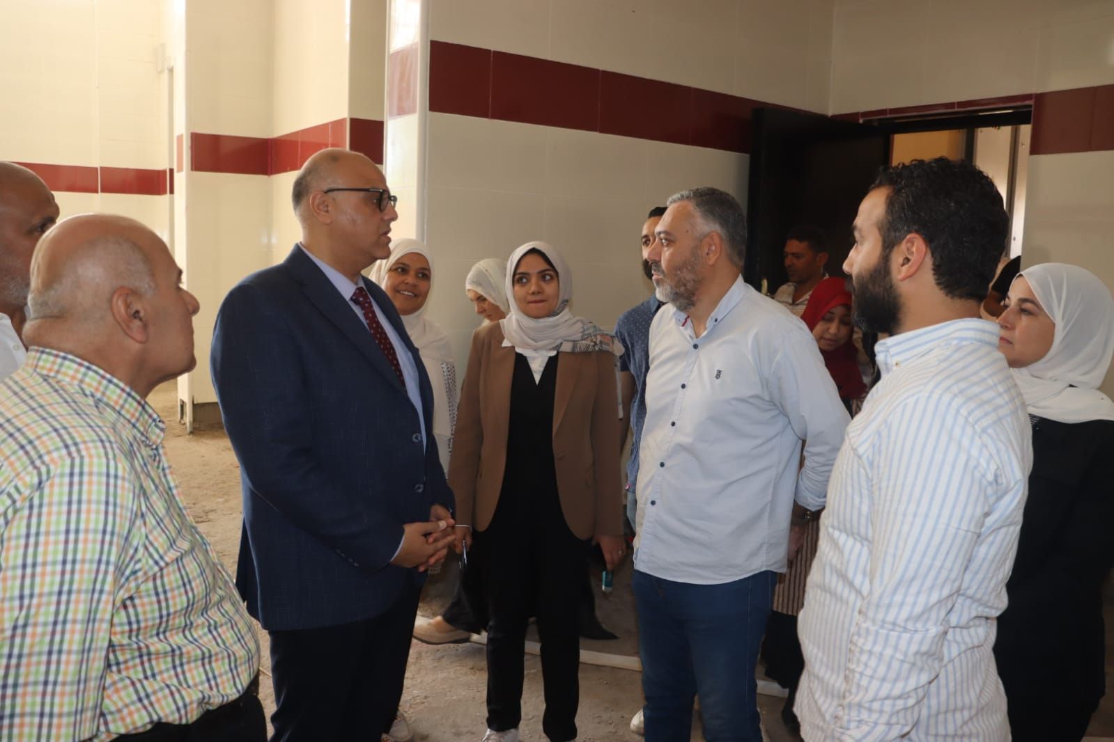 خلال الجولة خلال الجولة
