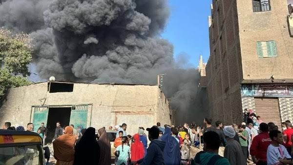 ارتفاع ضحايا حريق بنها لوفاة أم وطفلتها وإصابة 3 آخرين