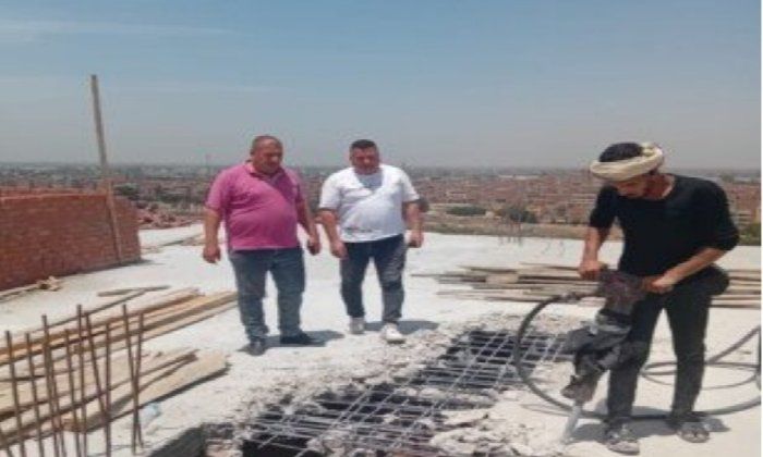 انطلاق المرحلة الأولى من الموجة الـ 26 لإزالة التعديات على أملاك الدولة بالقليوبية