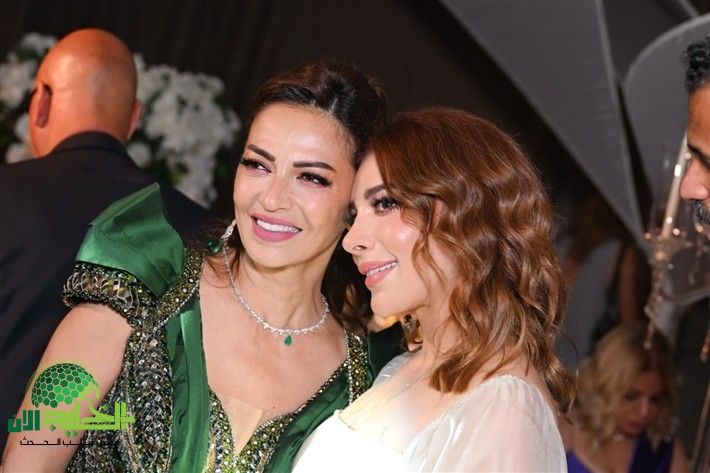 أصالة تحتفل ....بزفاف ابن شقيقتها ببهجة ودفء عائلي