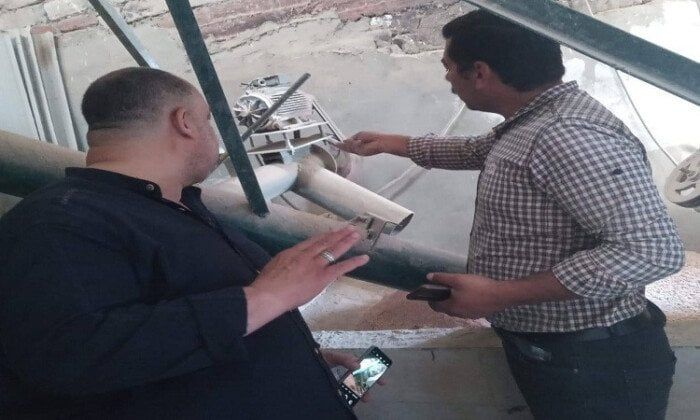 ضبط 37 طن أعلاف مجهولة المصدر بأشمون
