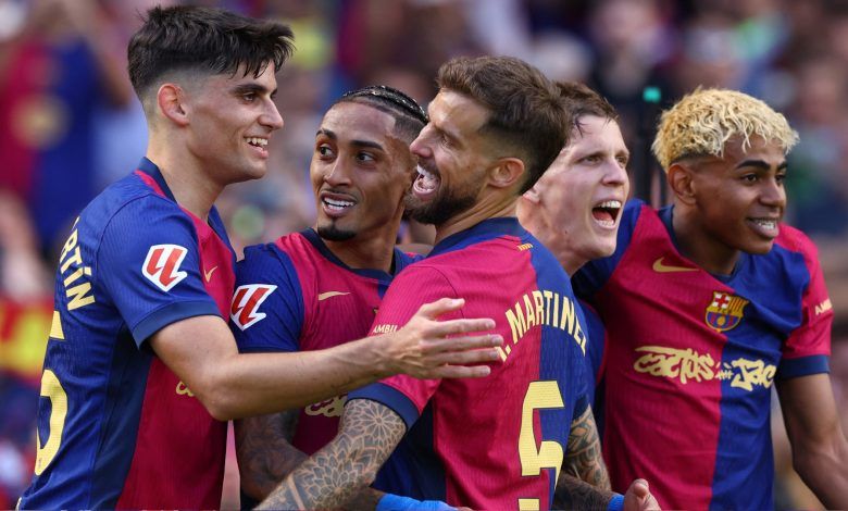 توقيت مباراة برشلونة وإسبانيول اليوم