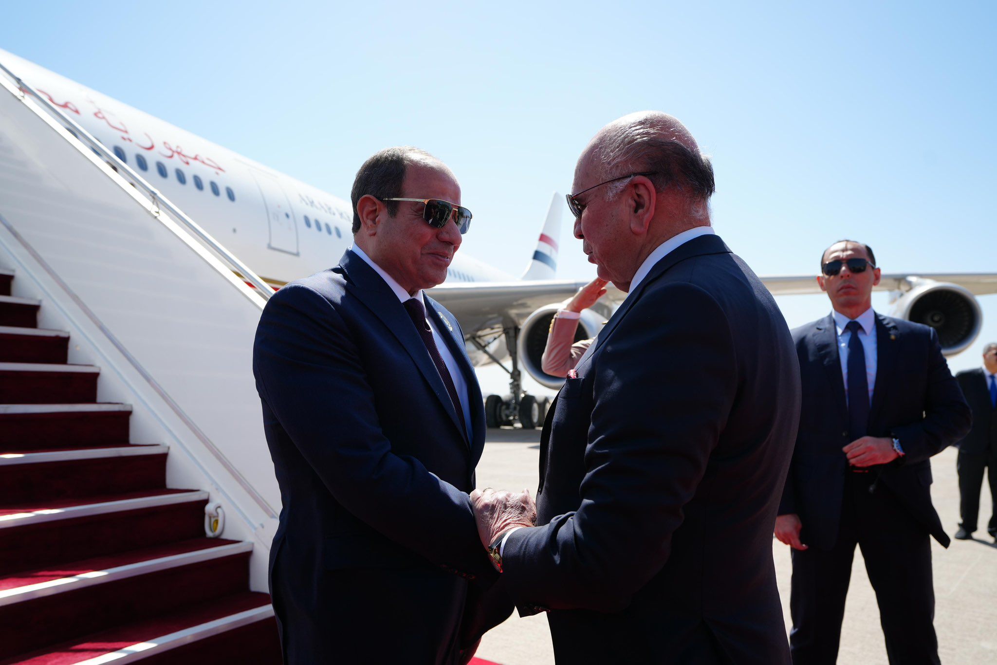 السيسي في بغداد.