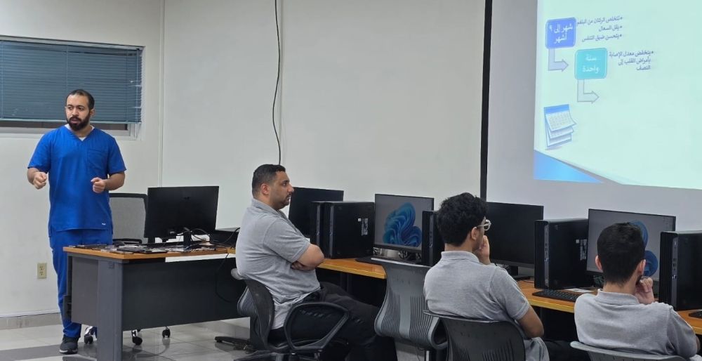 ورشة عمل متخصصة لطلاب