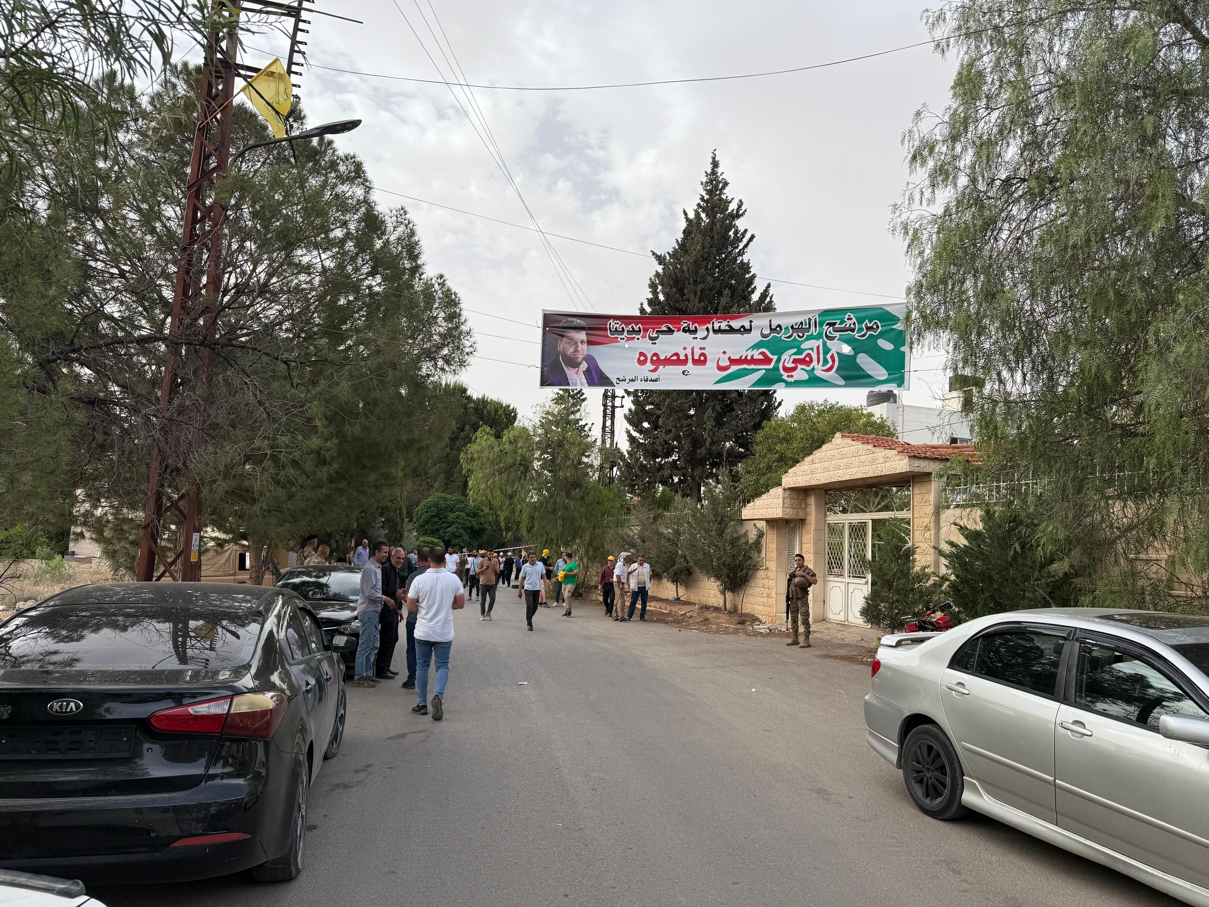 من الأجواء الانتخابية في الهرمل (النهار)