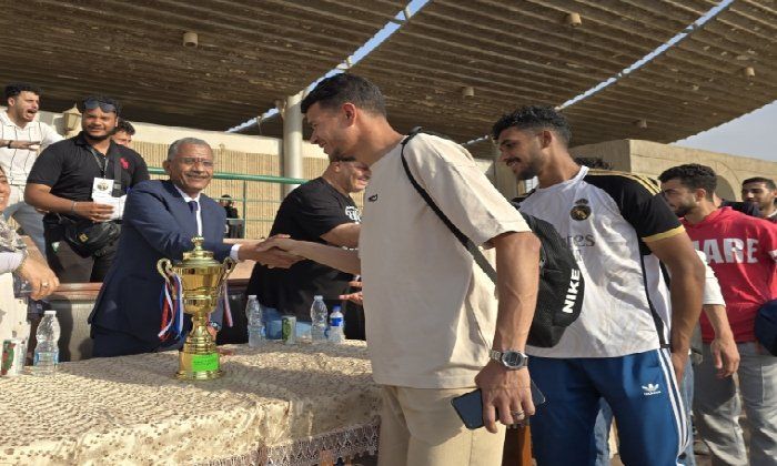 علوم الرياضة بنين تتصدر دوري كرة القدم بجامعة حلوان بمشاركة 400 طالب