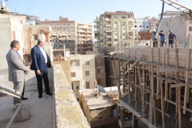 محافظ الغربية يتابع أعمال إنشاء المبنى الإداري الجديد لديوان المحافظة ويوجه بسرعة الإنجاز
