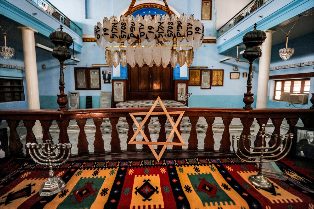 مرقد الحاخام. (أ ف ب)
