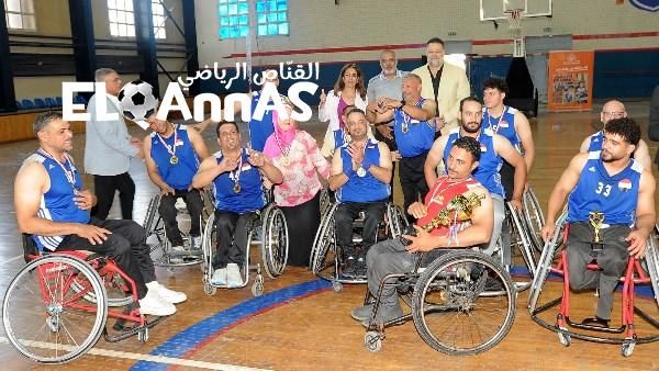نادي الفيوم بطلًا للنسخة الأولى من دوري كرة السلة للكراسي المتحركة