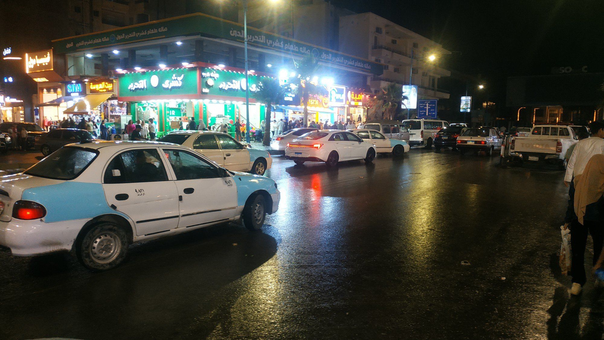 هطول أمطار خفيفة على مطروح (5) هطول أمطار خفيفة على مطروح (5)
