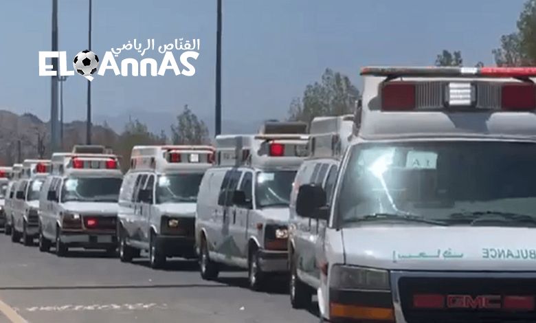الهلال الأحمر يرفع مستوى الجاهزية على الطرق المؤدية للمشاعر المقدسة