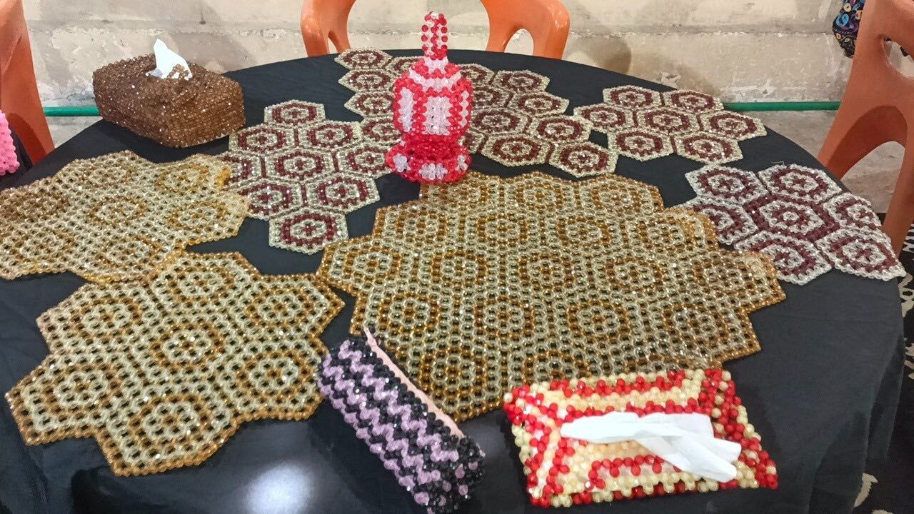 أعمال يدوية المعروضة بالمعرض أعمال يدوية المعروضة بالمعرض