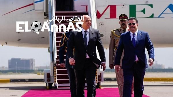 بعد أزمة الحشد.. رئيس الوزراء العراقي يستقبل الرئيس اللبناني في بغداد