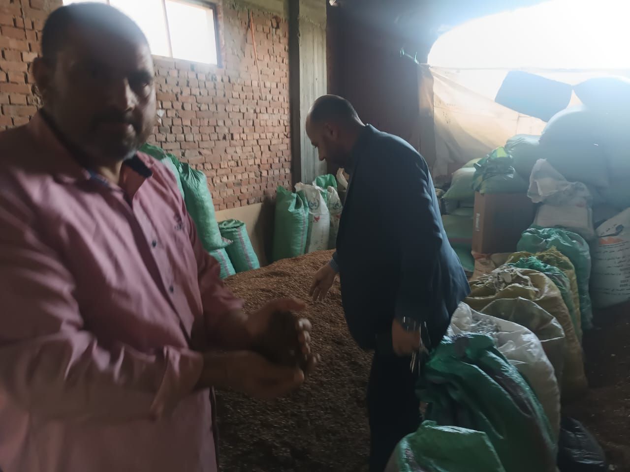جانب من المضبوطات جانب من المضبوطات