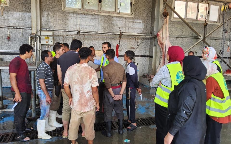 توعية العاملين بالمجازر توعية العاملين بالمجازر