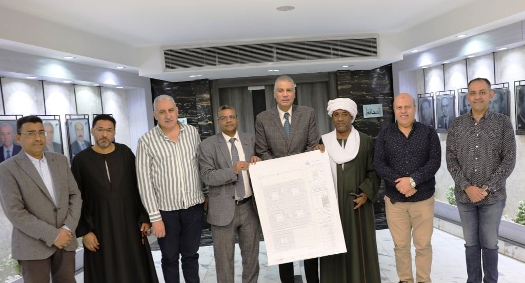 محافظ أسوان والمخطط التفصيلى للمنصورية الجديدة محافظ أسوان والمخطط التفصيلى للمنصورية الجديدة