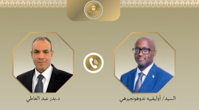 وزير الخارجية يبحث مع نظيره الرواندي تعزيز مسارات التعاون الثنائي بين البلدين