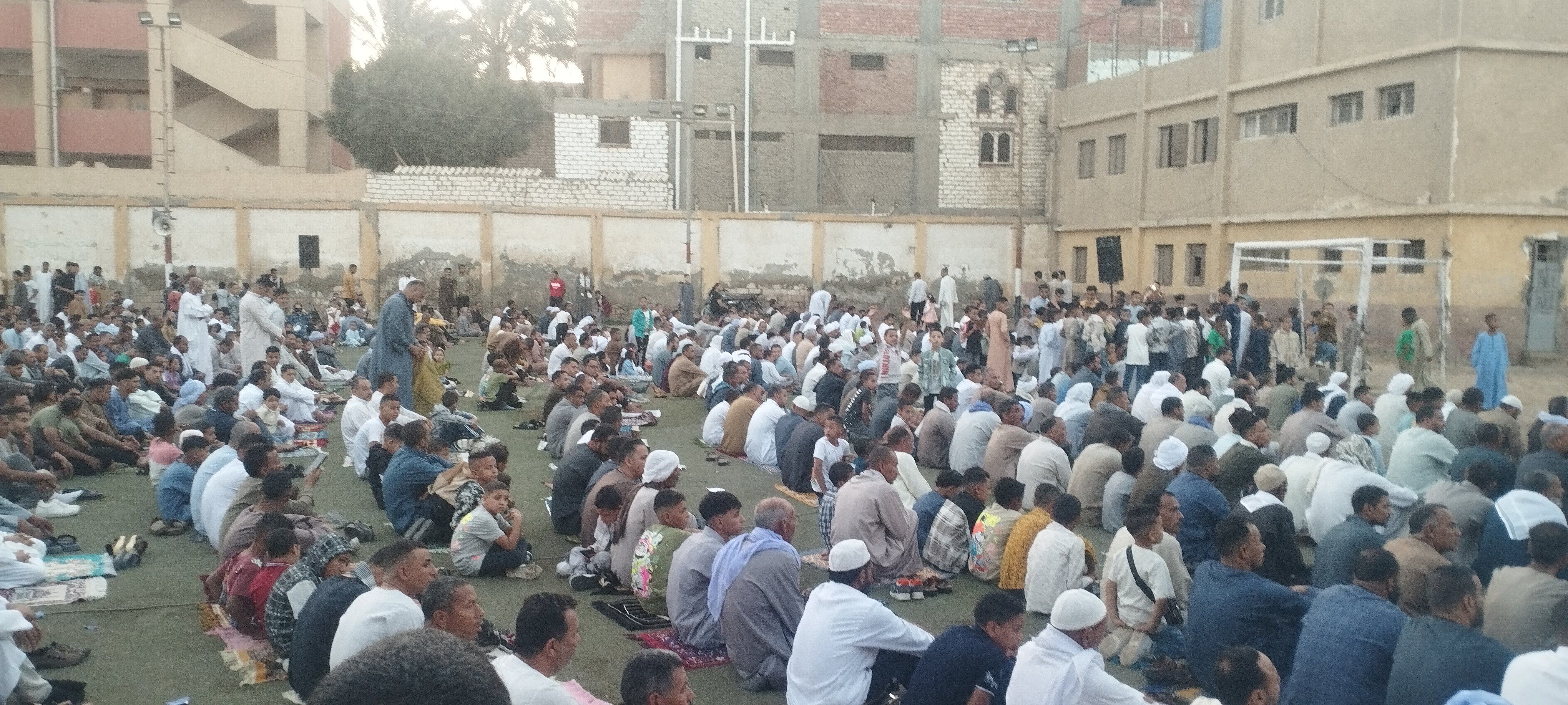 صلاة العيد فى المنيا صلاة العيد فى المنيا