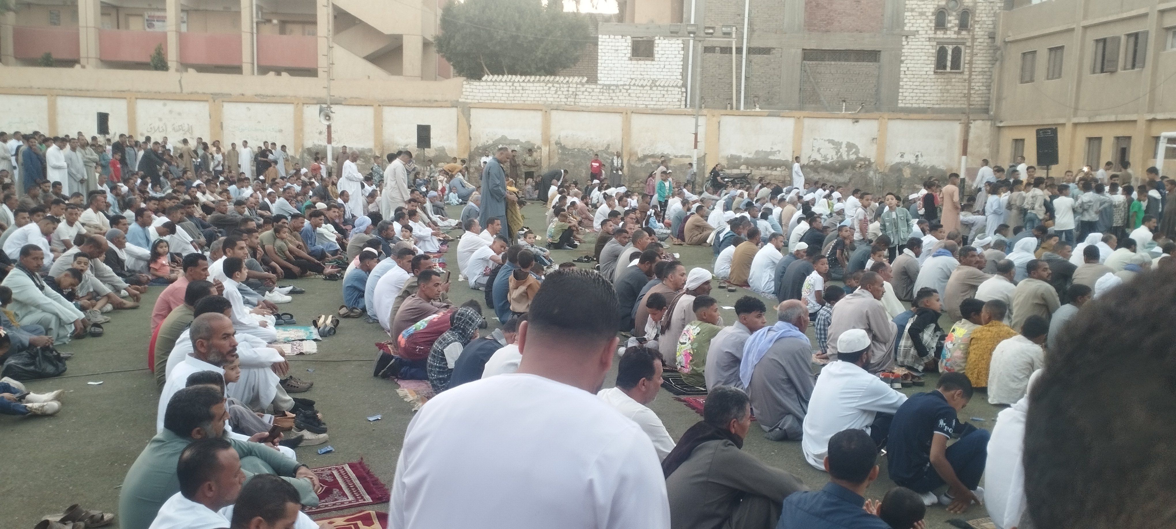 صلاة عيد الأضحى فى المنيا صلاة عيد الأضحى فى المنيا