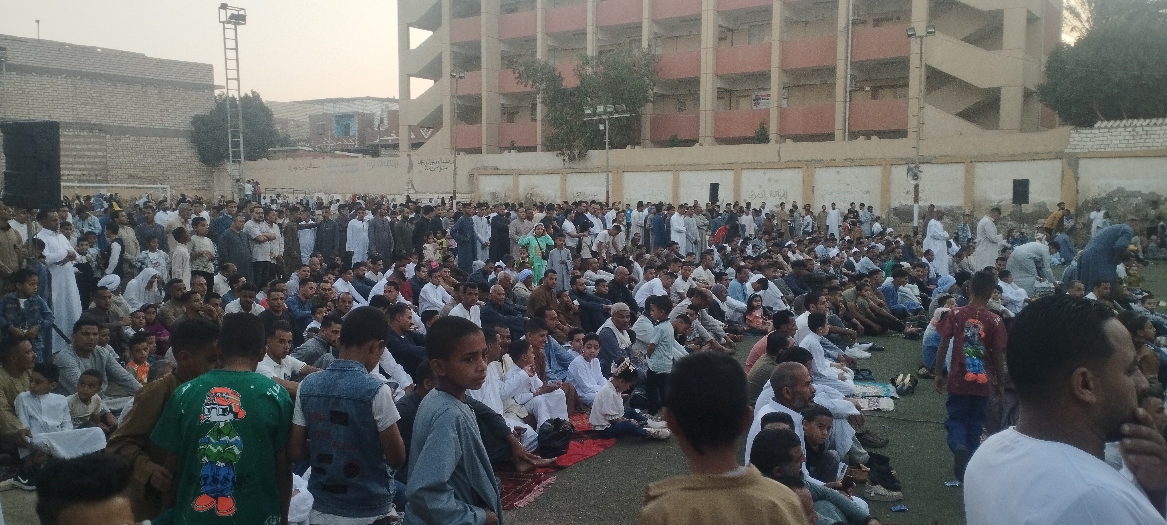 صلاة عيد الأضحى فى المنيا صلاة عيد الأضحى فى المنيا