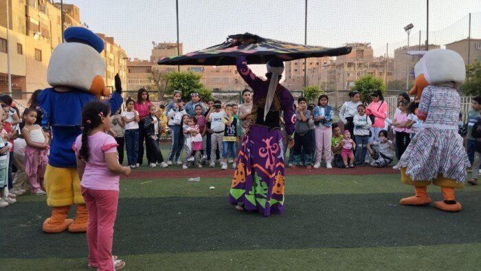 مدير الرياضة يشارك في احتفالات العيد بمركز شباب مساكن إسكو