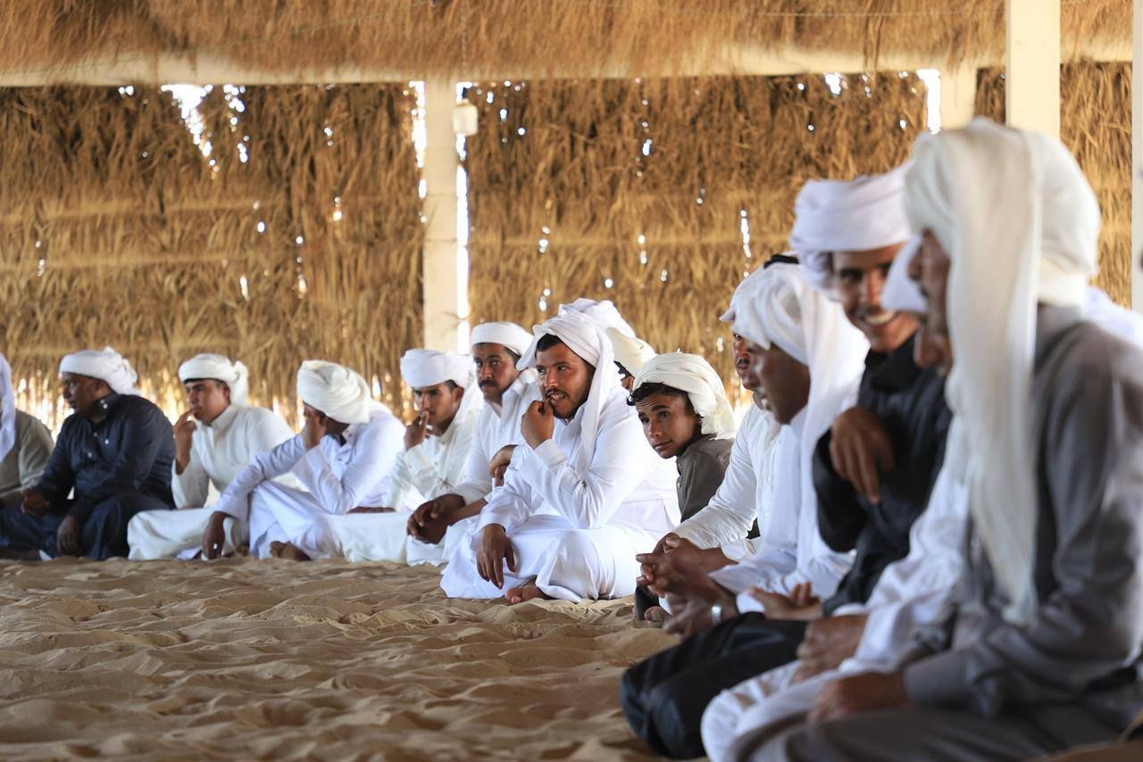 الاهالي في مجالس سيناء يواصلون فرحة العيد الاهالي في مجالس سيناء يواصلون فرحة العيد