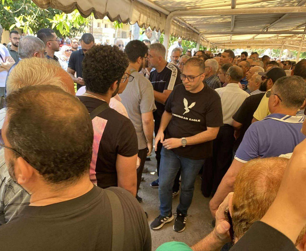 تشيع جثمان الاعب ادهم صالح