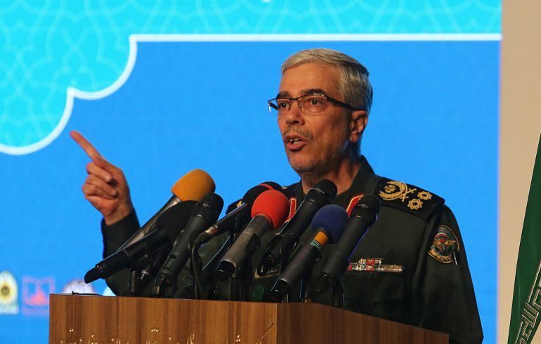 محمد حسين باقري تعرض لعقوبات دولية قبل أن تغتاله إسرائيل في يونيو/حزيران 2025 (أ ف ب).