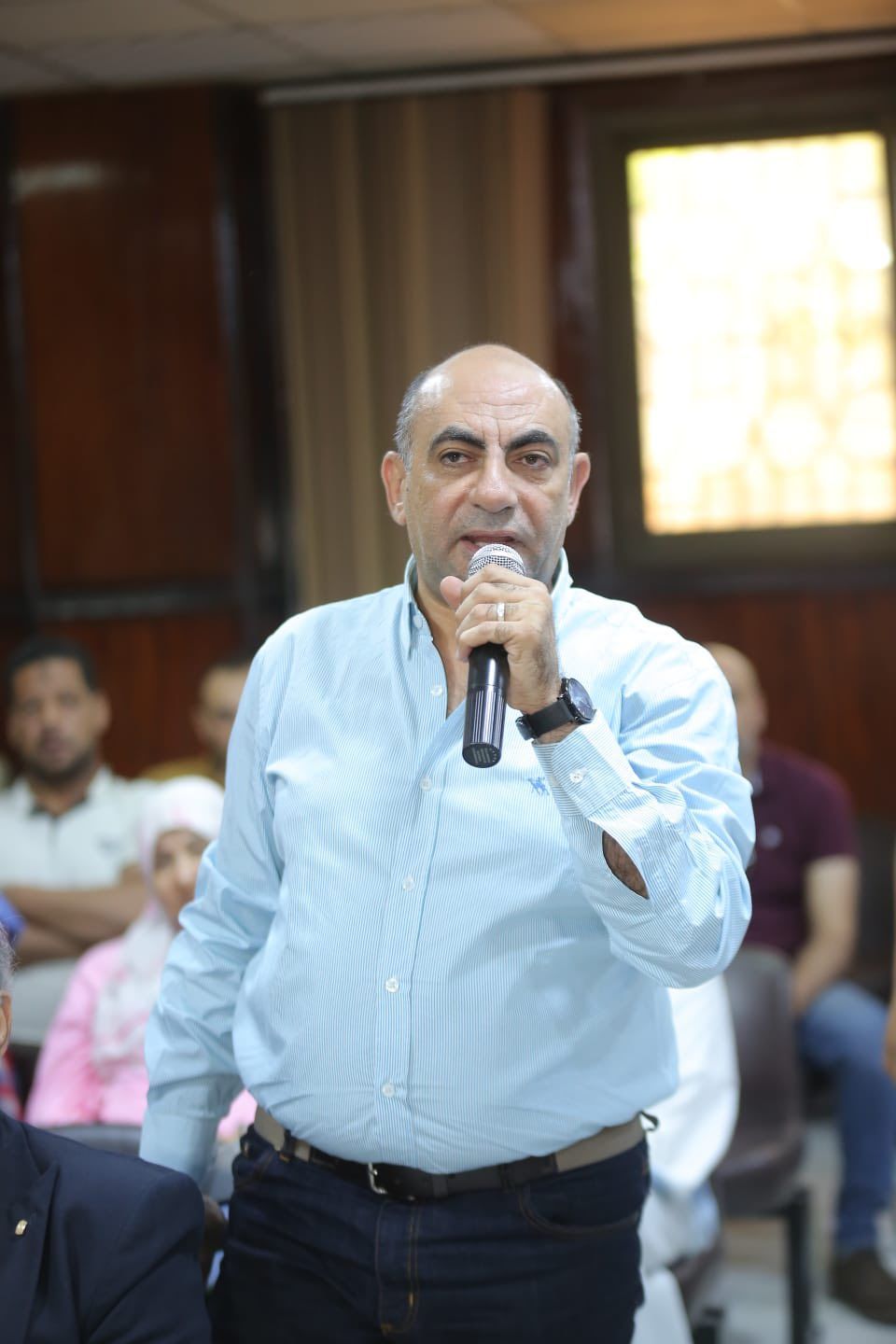 جانب من كلمات المشاركين في الانتخابات جانب من كلمات المشاركين في الانتخابات