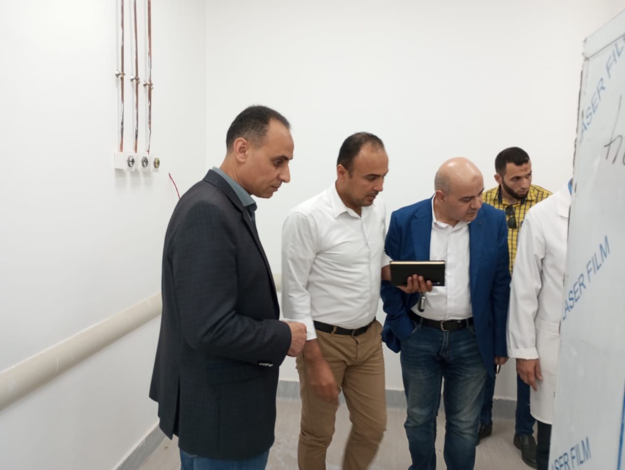 تفقد المستشفى تفقد المستشفى