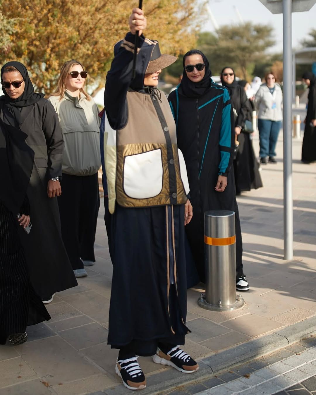الشيخه موزا بأسلوب رياضي عصري (إنستغرام)