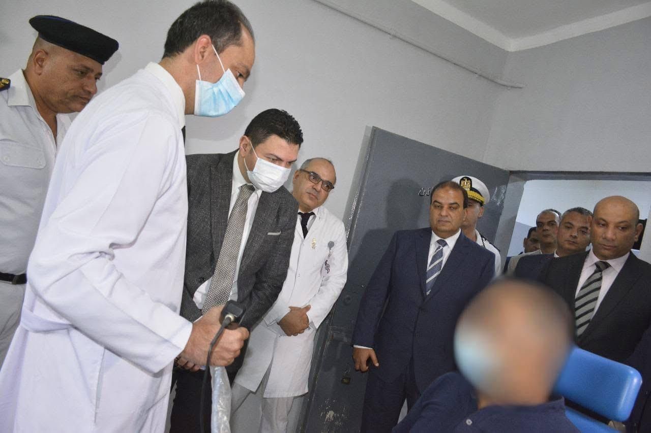 جانب من الزيارة جانب من الزيارة