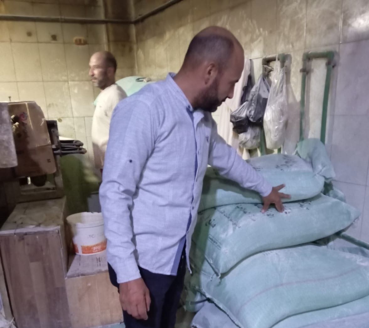 التأكد من أرصدة المخابز من الدقيق التأكد من أرصدة المخابز من الدقيق