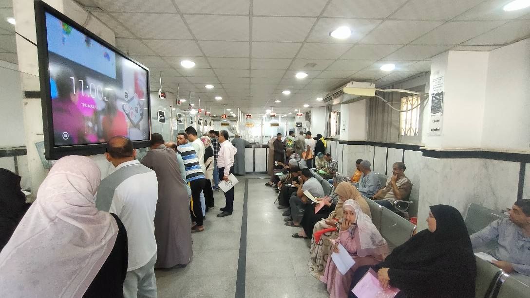 اقبال من المواطنين على طلبات التصالح اقبال من المواطنين على طلبات التصالح