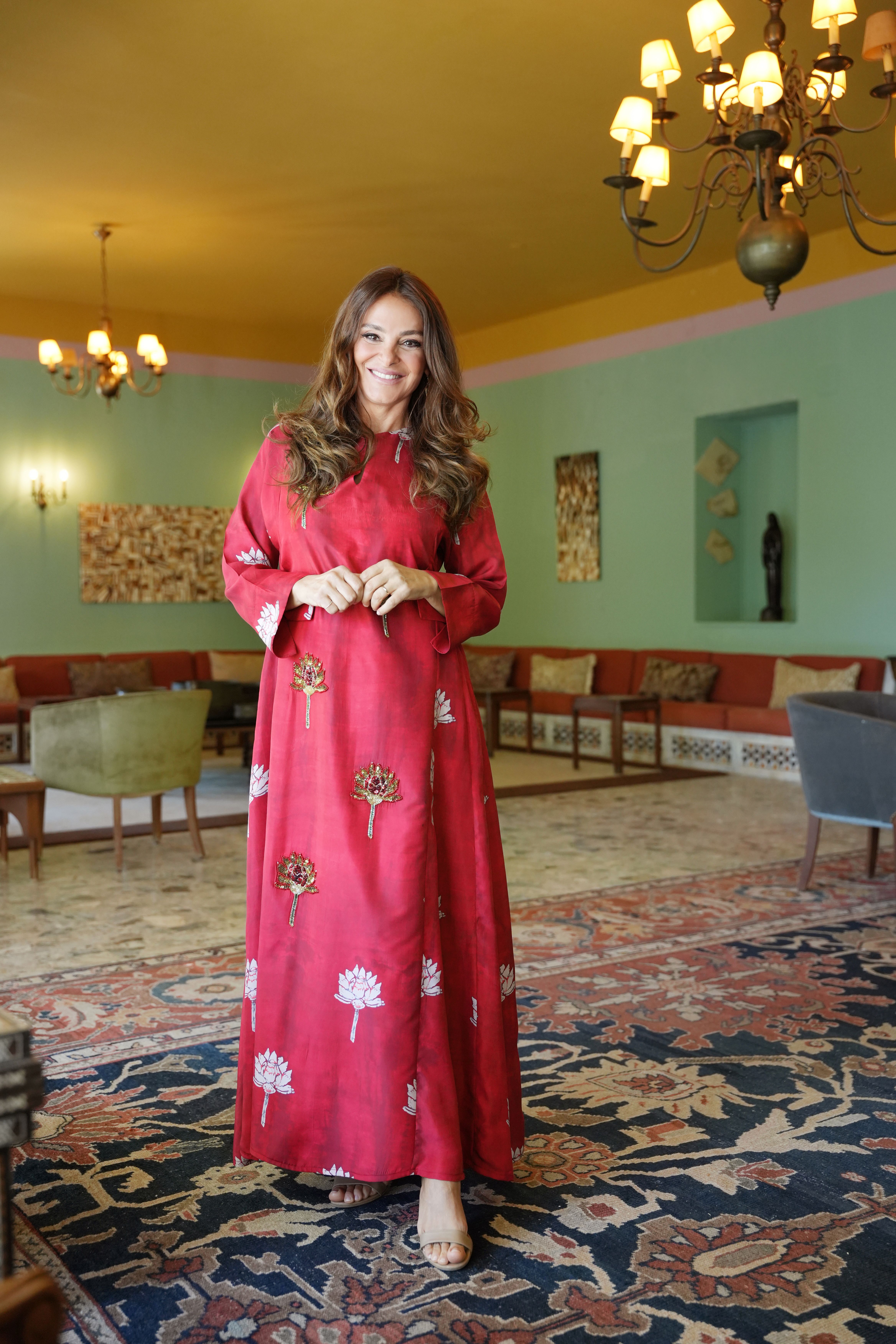 رئيسة مهرجان اهدنيات الدولي ريما فرنجية (الصورة خاص النهار)