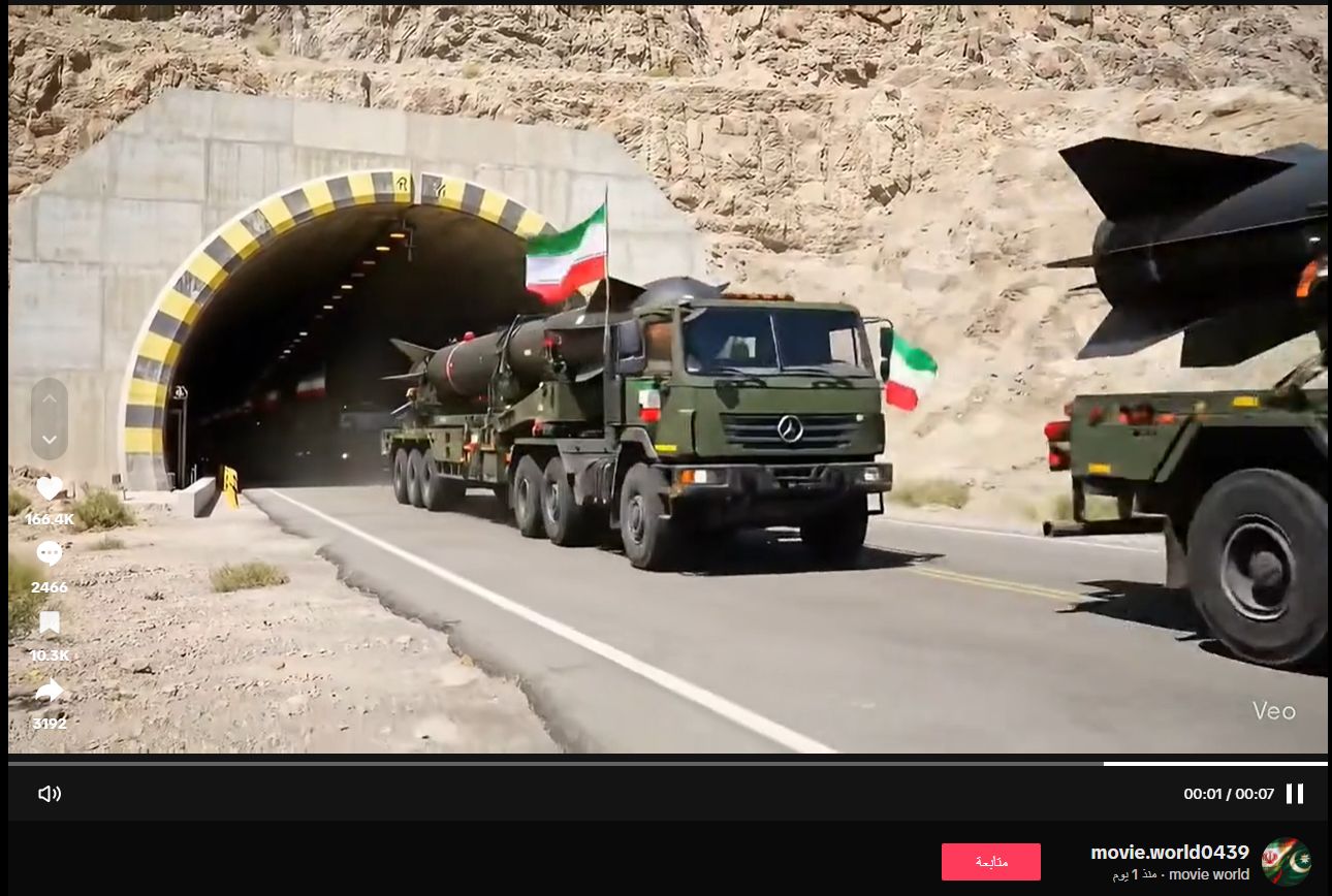 النسخة الأولى من الفيديو في حساب Movie World (تيك توك)