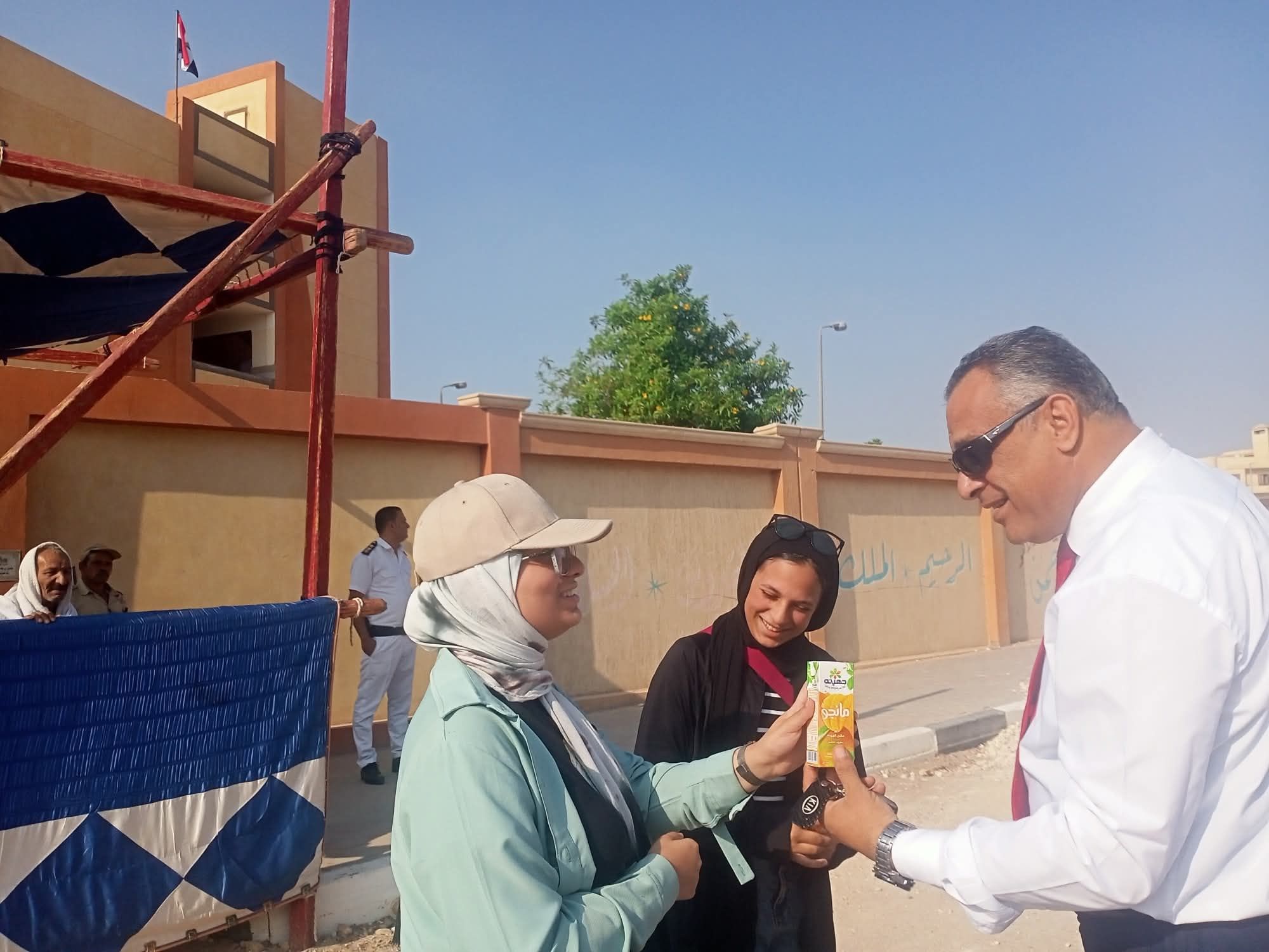 طمأنة الطلاب