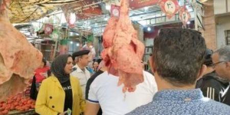 ضبط طن لحوم غير مطابق للمواصفات وتحرير 30 مخالفة تموينية فى الإسماعيلية