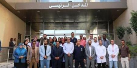 دعاية ميدانية للرعاية الصحية بأسوان مع قرب تشغيل المنظومة رسميا