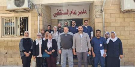 وكيل
وزارة
الصحة
بمطروح
يستقبل
فريق
الإدارة
العامة
لسلامة
المرضى - تكنو بلس