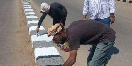 رفع 1200 طن قمامة وزراعة أشجار مثمرة بمركز الحسينية فى الشرقية خلال شهر