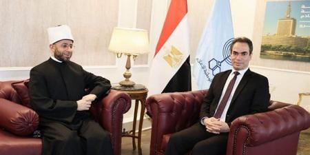 مصر..
      وزير
      الأوقاف
      يبحث
      مع
      رئيس
      الهيئة
      الوطنية
      للإعلام
      أوجه
      التعاون
      المشترك - تكنو بلس