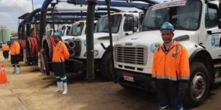 شركة الصرف الصحى بالإسكندرية ترفع درجة الاستعداد لاستقبال عيد الأضحى
