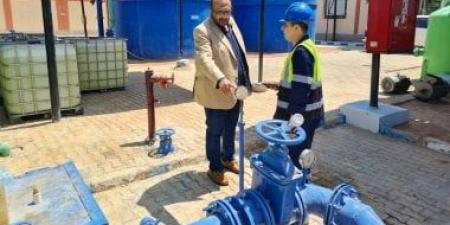 مياه سوهاج: إصلاح الأعطال فى المحطات وشبكات الصرف الصحى خلال إجازة العيد